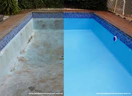 Paint a swimming pool